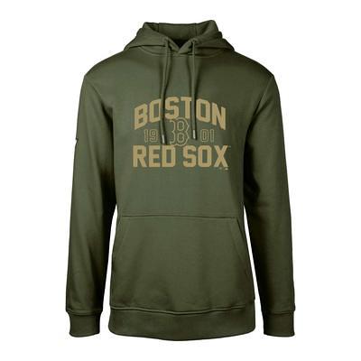 Men's New Era Cream Boston Red Sox Team Split T-Shirt Size: Small