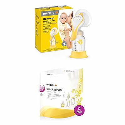Medela Quick Clean Micro Steam Bags, 15 Count, Steam Bags for Bottles and  Breast Pump Parts, Disinfects Most Breast Pump Accessories 