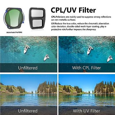 DJI Air 3 CPL Filter: Enhanced Colors and Reduced Glare