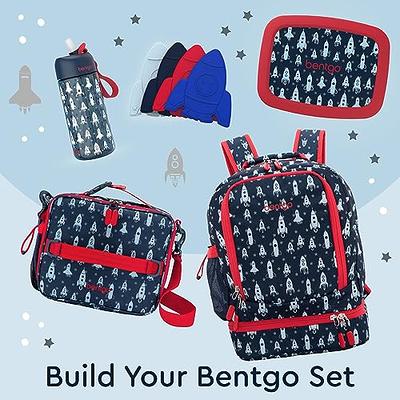 Bentgo Kids' Prints Leakproof, 5 Compartment Bento-style Lunch Box