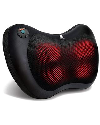 Costway Shiatsu Shoulder Neck Back Massage Pillow W/Heat Deep