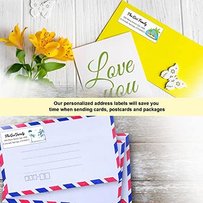 Envelope Labels - Custom Return Address Labels for Envelopes