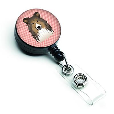 Caroline's Treasures BB5277BR Pomeranian Retractable Badge Reel