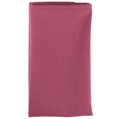 Intedge Burgundy 100% Polyester Cloth Napkins, 20 x 20 - 12/Pack