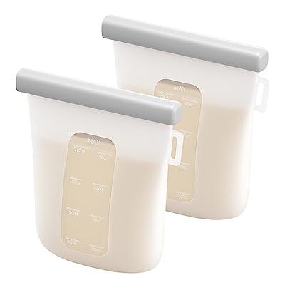 Momcozy Silicone Milk Storage Bags 5Pcs, 8.5oz/250ml