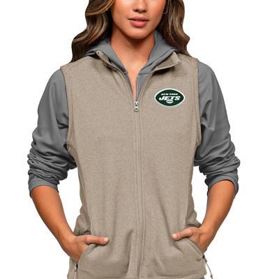 Women's Antigua Navy New England Patriots Victory Full-Zip Hoodie