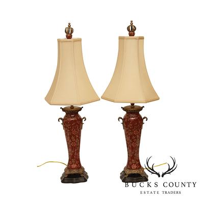 Stiffel Hollywood Regency Vintage Pair Brass Table Lamps – Bucks County  Estate Traders