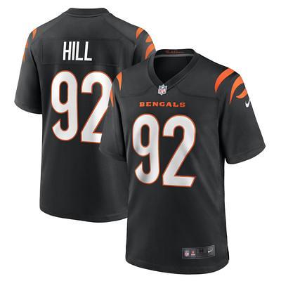 Men's Nike B.J. Hill Black Cincinnati Bengals Game Jersey - Yahoo