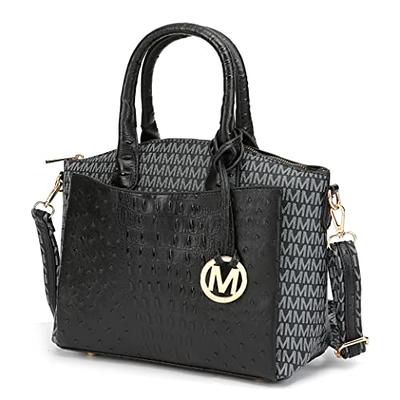 MKF Collection Designer Tote Bag for Women, Vegan Leather a Color