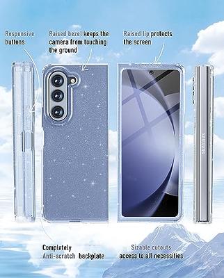 Galaxy Z Fold 5 Case, Full Body Cover With Built-in Screen Protector Hard  Pc Ultra-thin Anti-scratches Shockproof Protective Phone Case