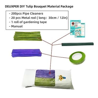 Craft Supplies Bulk, Various Colors Chenille Stems Set For DIY Art Crafts  For Toys 