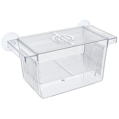 Box Fish Tank Isolation Box Fish Tank Supplies Small Fish Breeder Fish Tank  Hatchery Aquarium Isolation Net White Baby Acrylic