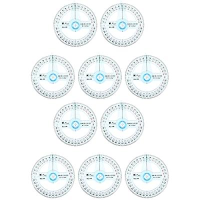 iplusmile Circle Drawing Tool Protractor 360 Degree, Circle Protractor  Ruler Plastic Swing Arm Protractor 360 Degree Ruler Protractors Classroom  Set for Students Classroom - Yahoo Shopping