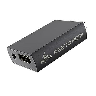 MAYFLASH PS2 to HDMI Converter Adapter, Video Converter PS2 HDMI Converter  with 3.5mm Audio Output for HDTV HDMI Monitor Compatible with All PS2  Display Modes - Yahoo Shopping