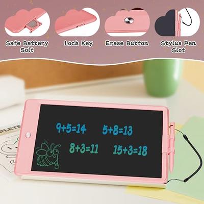 LCD Writing Tablet for Kids,12 Inch Colorful Educational Drawing Tablet,  Erasable Reusable Electronic Writing Board, Toddler Doodle Board, Learning