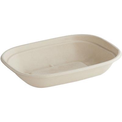 World Centric No PFAS Added 5-Compartment Compostable Fiber Bento Box -  300/Case