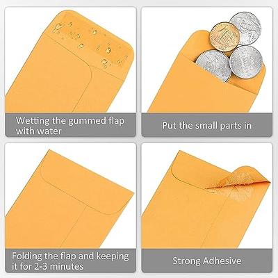 ValBox #1 Coin Envelopes 2.25x 3.5 Small Parts Envelope with