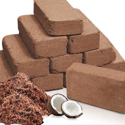 62.1 Gallons Coco Coir Brick for Plants- 27 Pack Coconut Coir