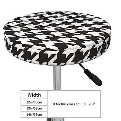 baibu Non Slip Rectangle Bench Stool Cushion, Kitchen Counter Stool Covers  Saddle Stool Seat Cushions with Elasticized Edge - One Pad Only (Black