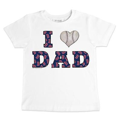 Toddler Tiny Turnip White Boston Red Sox I Love Dad T-Shirt - Yahoo Shopping