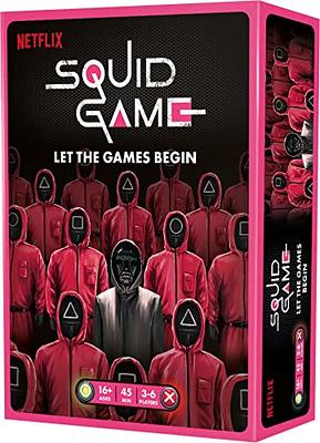 Mixlore Squid Game The Board Game, Thrilling Survival Strategy Game for  Adults and Teens Based on The Hit Netlix Series, Ages 16+, 3-6 Players, Average Playtime 45 Minutes