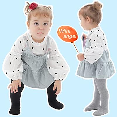 Baby Girl Tights Non Slip Baby Tights 3-6 Months Girl Warm Cotton Leggings  Seamless Pantyhose Non-Skid Grip for Infant Toddler 2 Pack (Black, Grey,  XS) - Yahoo Shopping