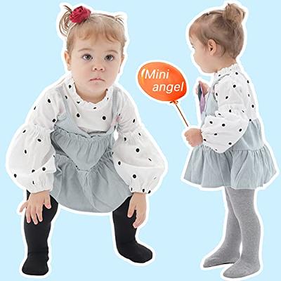 Black Cotton Leggings 3-6 Months