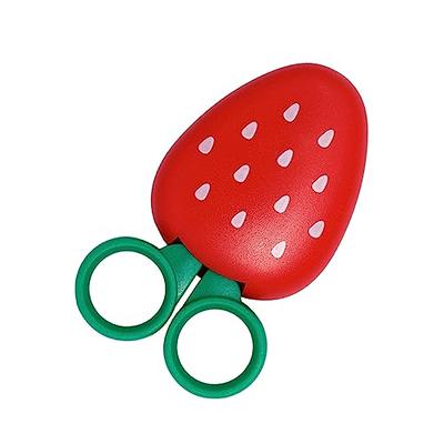 Child safe plastic fruit cutter