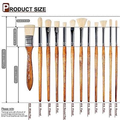 AebDerp 5pcs Big Palette Knife for Acrylic Painting Oil, Canvas Set Spatula  Shovel Paint Knives with Wooden Handle Artists Painting Tools