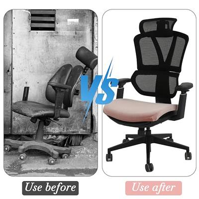 Jacquard Office Chair Cover Stretch Computer Seat Covers Elastic