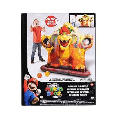 The Super Mario Bros. Movie Bowser Inflatable Sports Game for Kids, Indoor  Games or Outdoor Games for Kids and Adults, Approximate Inflated Size 51