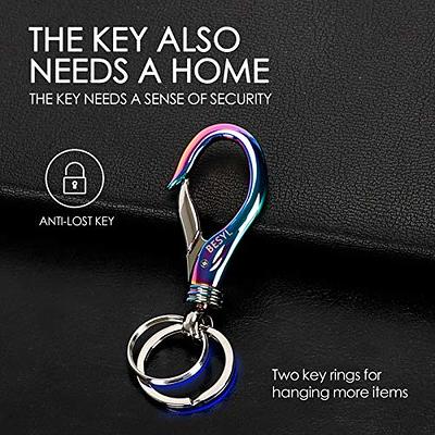 Juedarli Metal Car Fob Keychain,Heavy Duty Key Chain with 2 Detachable Key  Rings,Car Key Holder for Keychains Accessories Men And Women - Yahoo  Shopping