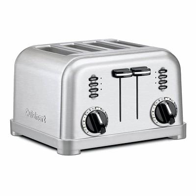 Cuisinart CPT-2500 Long Slot Toaster, Stainless Steel, Silver, 2