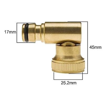 ＫＬＫＣＭＳ Garden Hose Tap Connector Quick Connector 90 Degree Hose Pipe  Attachments Faucet Adapter Hose Connector Hose Reel Swivel Elbow Replaces -  Yahoo Shopping