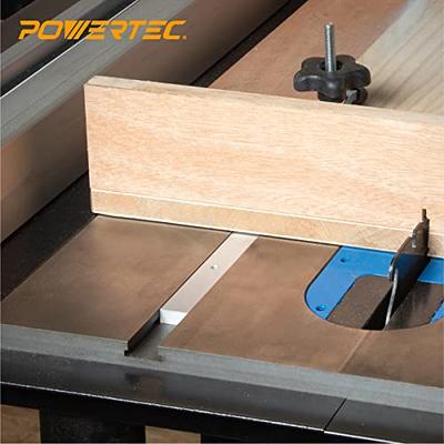 POWERTEC 71144-P2 30-Inch Miter Bar for any Standard 3/4 x 3/8 Miter Slot,  Crosscut Sled for Table Saw, Router Table, Band Saw, 2PK - Yahoo Shopping