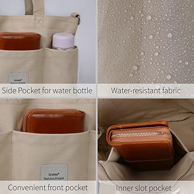 Fabric bag with pockets and zippers 