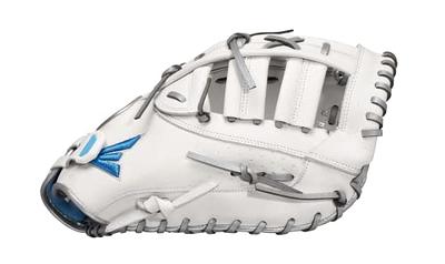 Mizuno GXF50FPW2 MVP Prime Fastpitch Softball First Base Mitt 13, 1st  Base, Right Hand Throw, WHITE-GREY