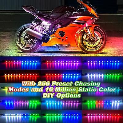 ZONECONA Chaser Dreamcolor Motorcycle Lights Underglow Kit w/APP