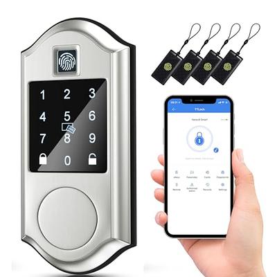 Smart Lock - Keyless Entry Door Lock - Electronic Keypad Deadbolt