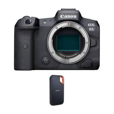 Canon EOS R5 Mirrorless Digital Camera (Body Only)