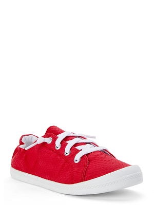 Time and tru shop scrunch back canvas sneaker