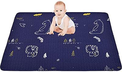  Portable Baby Play Mat Machine Washable, Foldable