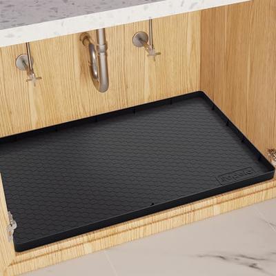  SIKADEER Under Sink Mat for Bathroom Waterproof, 19 x