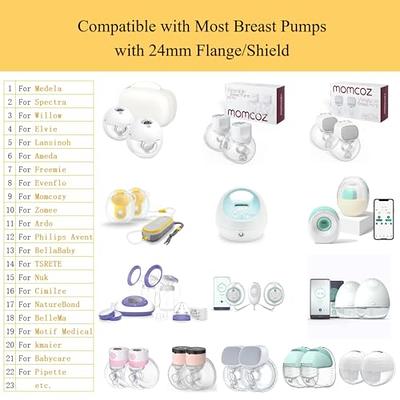 Momcozy S9 Pro Wearable Breast Pump, Hands Free Electric Breast Pump of LED  Display 24mm Gray
