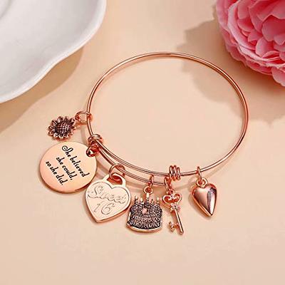 Sweet 16 Gifts for Girls Bracelet , Sweet Sixteen 16th Birthday Turning 16  Year Old Girl Gifts for Birthday Granddaughter Daughter Niece,  Inspirational Graduation Birthday Gifts for Teen Girls Age 16 - Yahoo  Shopping