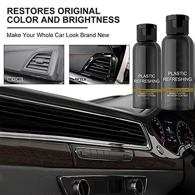 Plastic Revitalizing Coating Agent,nano Plastic Refreshing  Coating,automotive Interior Cleaning Agent, Plastic Parts Refurbish Agent  For Car