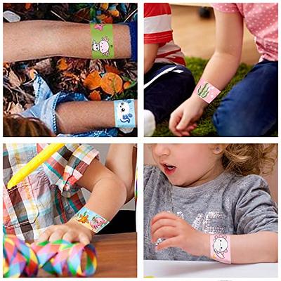 Axolotl Party Favors 48 PCS Axolotl Slap Bracelets Cartoon