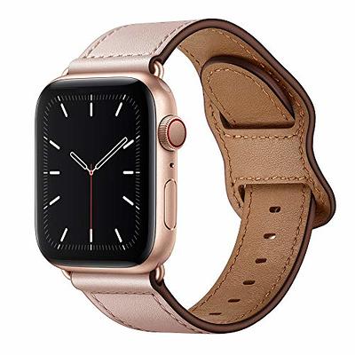 Genuine Leather Strap For Apple Watch Bands Series SE 7 6 5 4 3