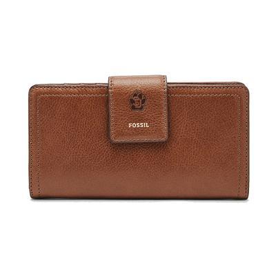 Utah Utes Leather Trifold Wallet with Concho