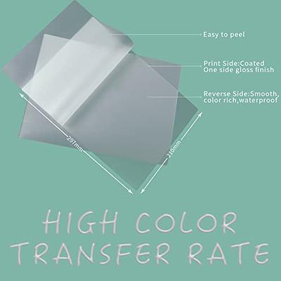 DTF Transfer Film PreTreat Sheets PET Heat Transfer Paper for DIY Direct to  Film Print on T-Shirts Textile A3